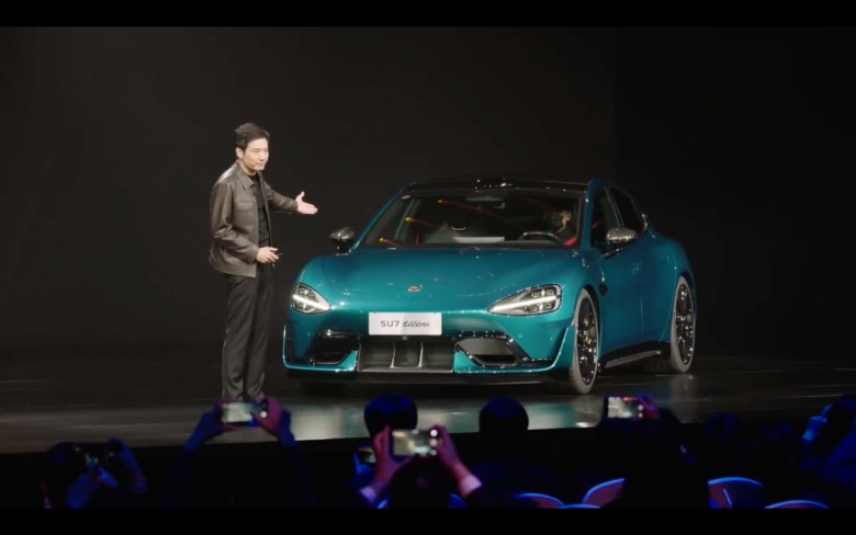 Xiaomi su7 ultra Porsche tesla china electric vehicle EV