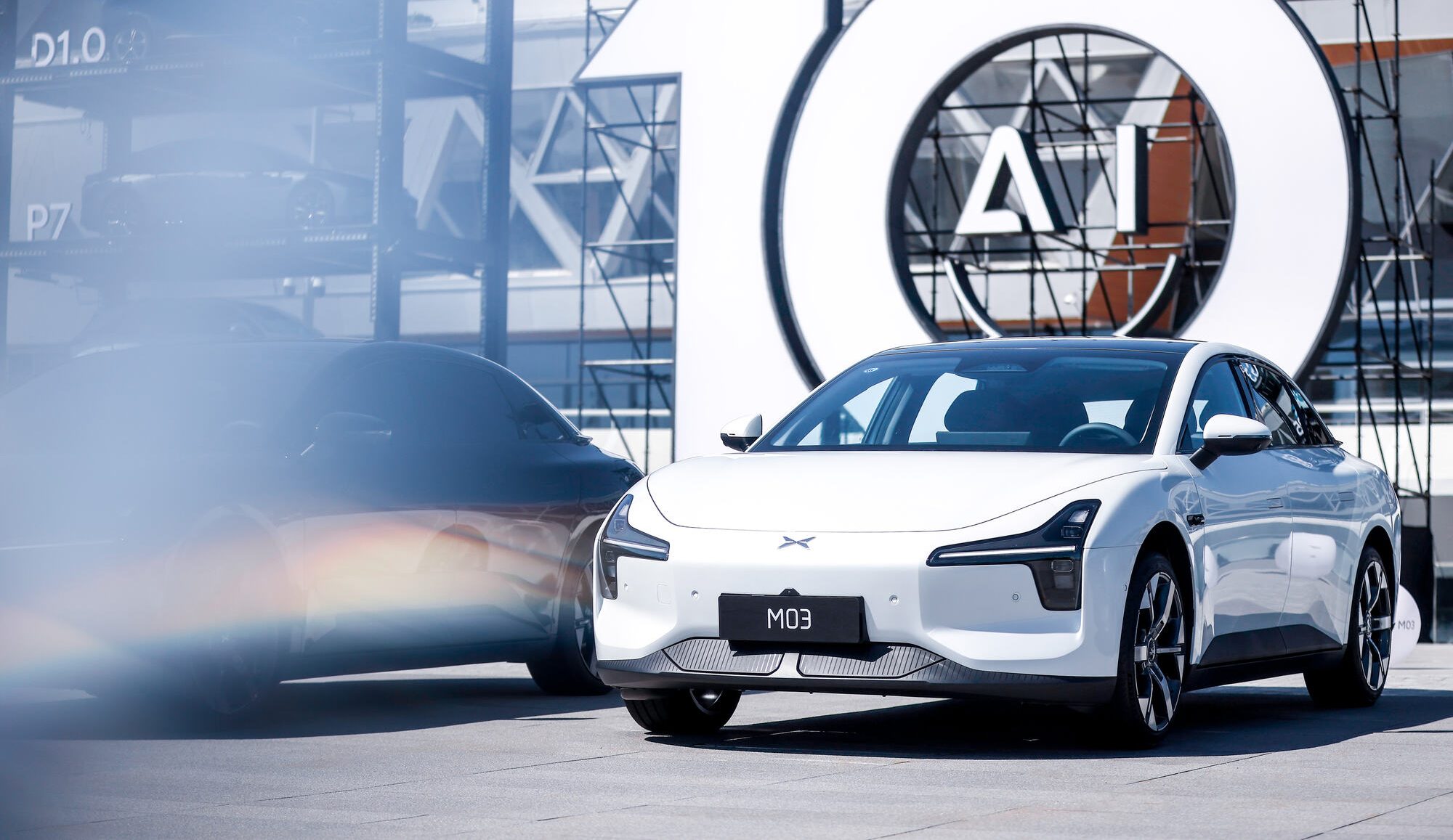 xpeng mona m03 tesla model 3