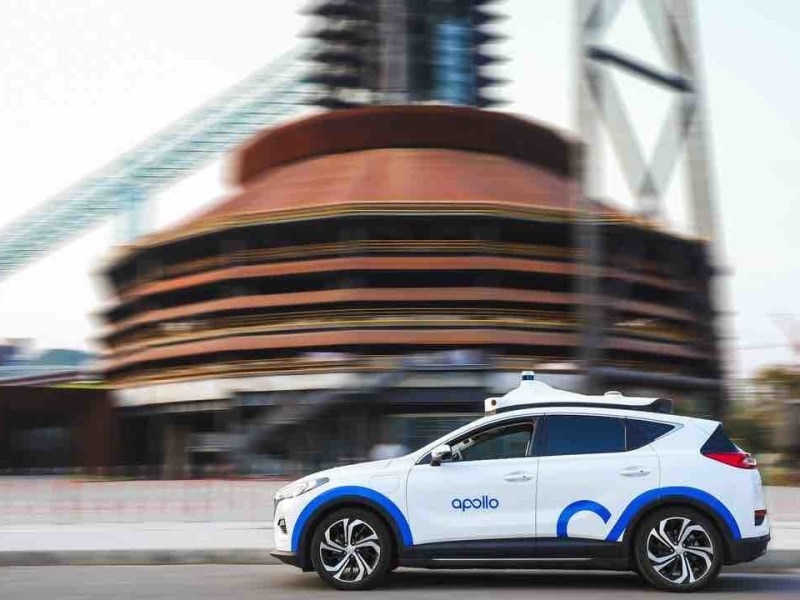 automotive chips self-driving cars autonomous vehicles baidu waymo china beijing