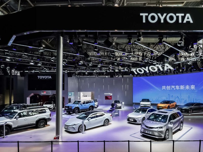 toyota lexus shanghai china electric vehicles EV