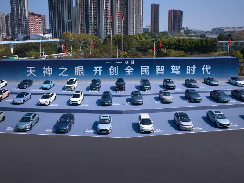 byd tesla full self-driving fsd autonomous driving advanced driver assistance system adas