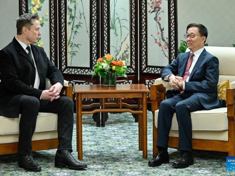 US china donald trump tesla elon musk china