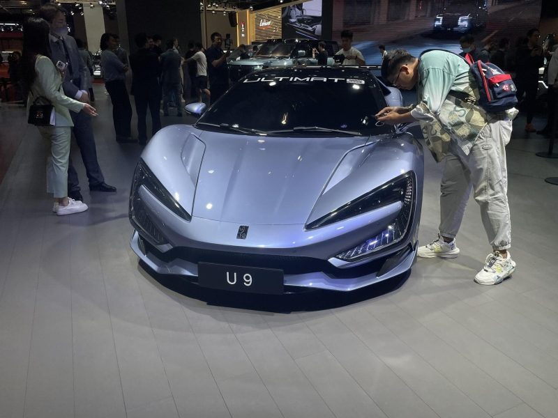 Mobility new energy vehicles electric vehicles EV auto shanghai 2023 EVs byd yangwang