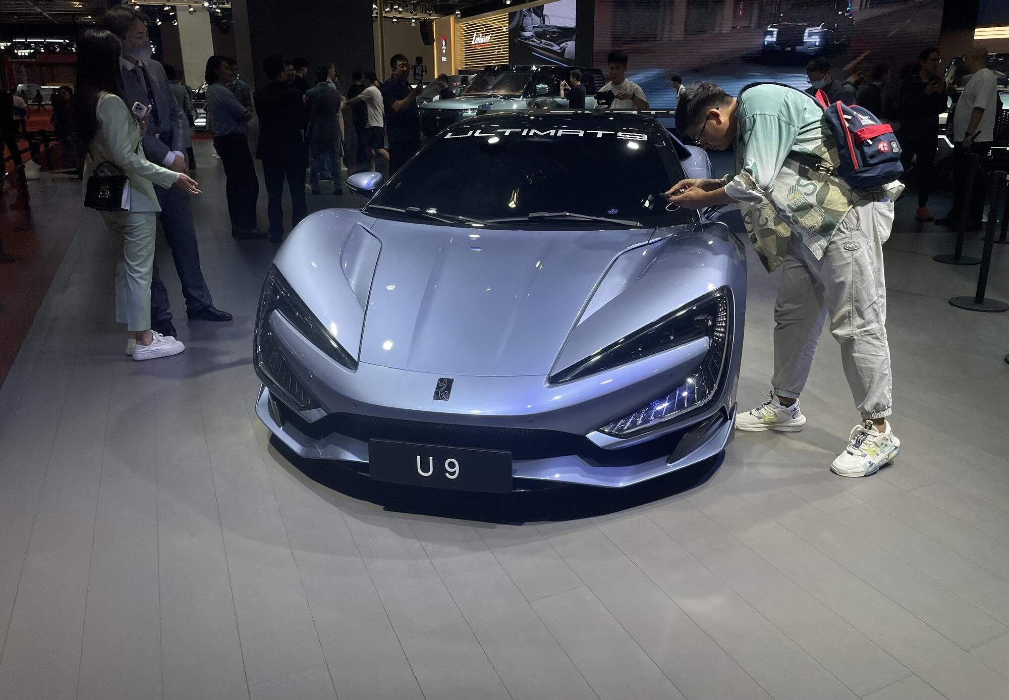 Mobility new energy vehicles electric vehicles EV auto shanghai 2023 EVs byd yangwang