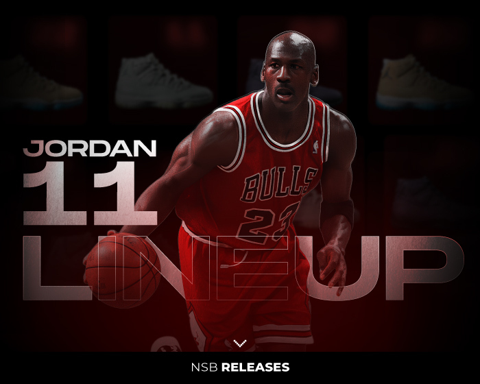 Jordan 11 Anniversary Lineup NSB
