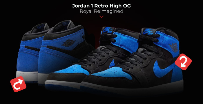 Jordan Reimagined Royal 1s NSB