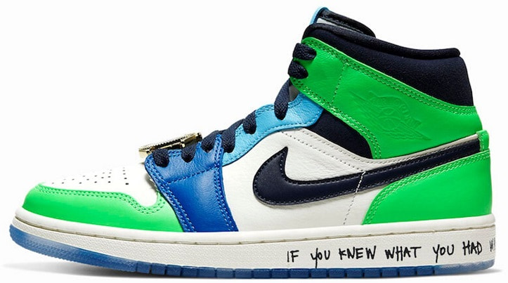 Melody Ehsani Air Jordan 1 Mid Green
