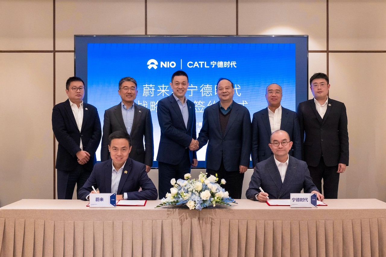 nio catl battery swap