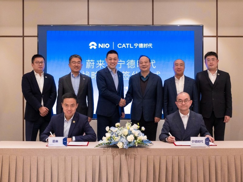 nio catl battery swap