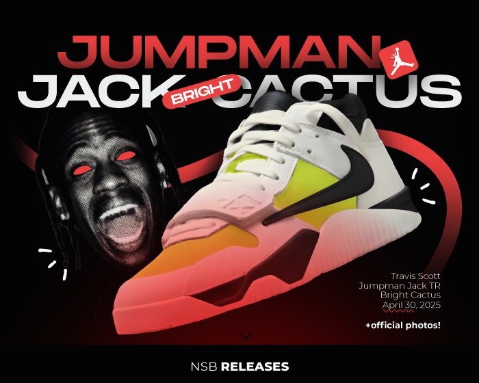 Travis Scott jupman jack bright cactus new NSB