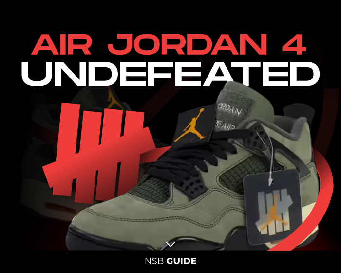 Undefeated Jordan 4 New NSB