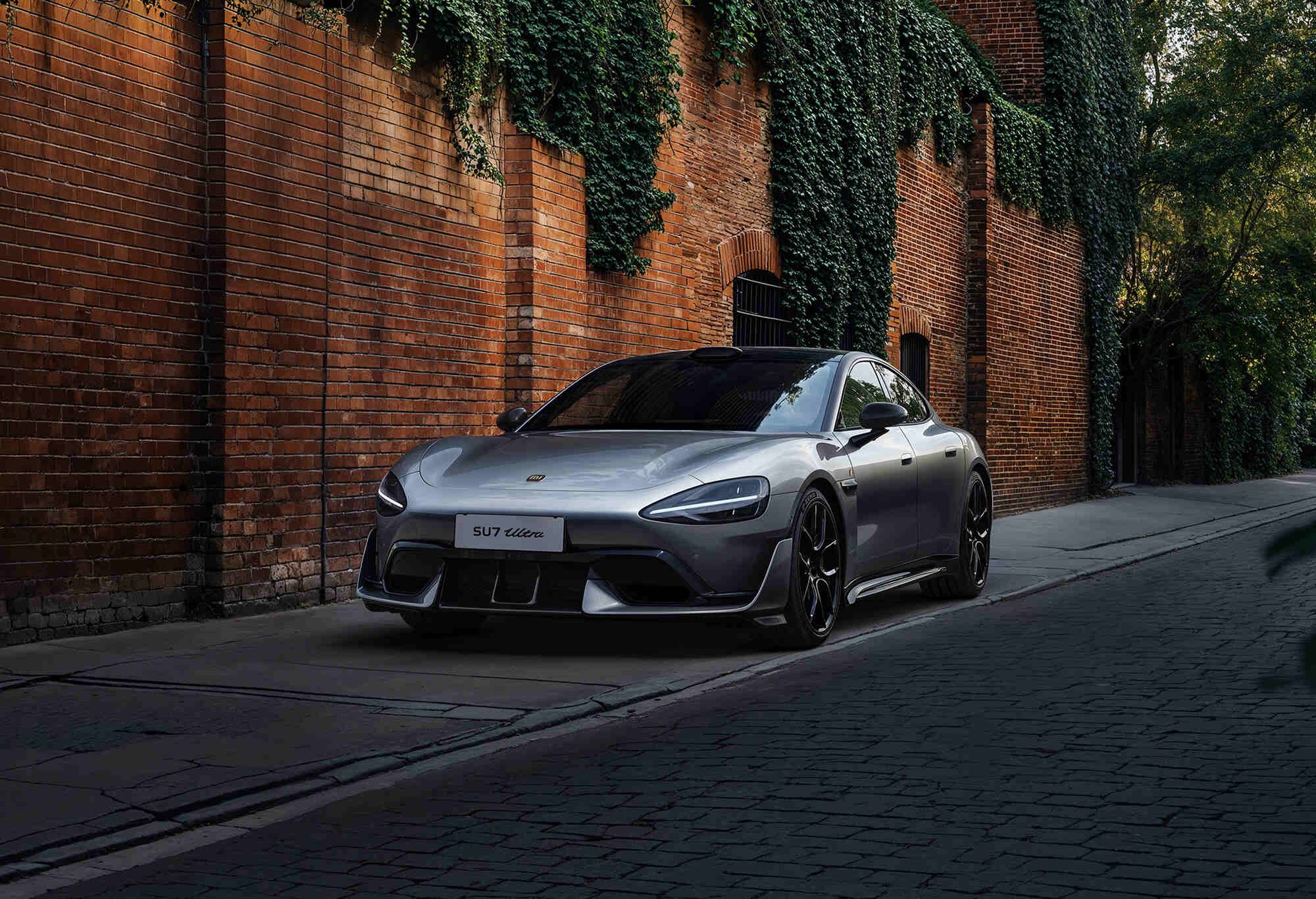 Xiaomi su7 ultra Porsche tesla china electric vehicle EV