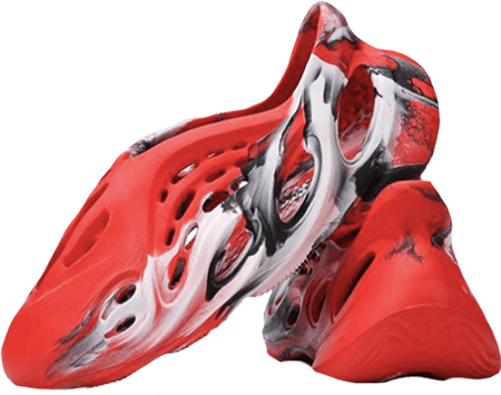 Fake Yeezys - foam runner walmart