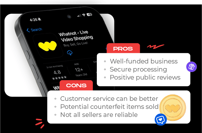 pros and cons - is whatnot legit NSB