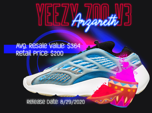 yeezy 700 v3 arzareth